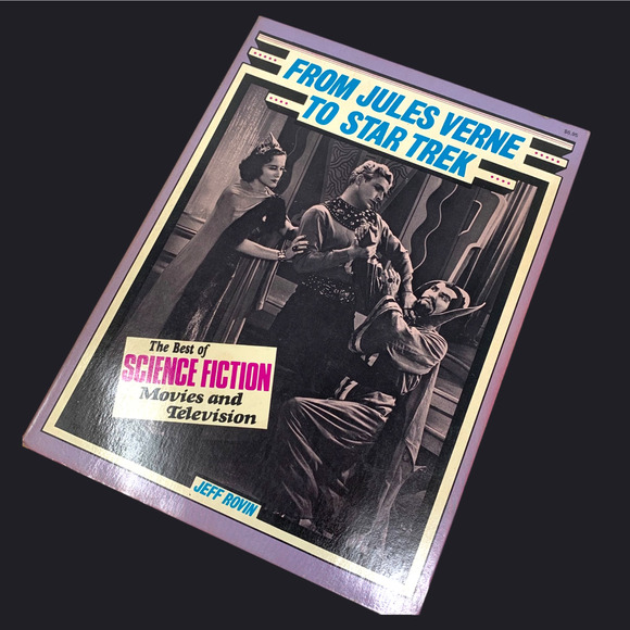 Vtg 1977 From Jules Verne to Star Trek Best of Sci-Fi Softcover Book Jeff Rovin - Picture 1 of 4